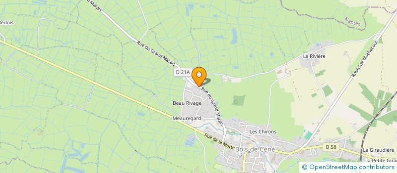 localisation de l'entreprise MONSIEUR EDDY FLOCH à BOIS-DE-CENE