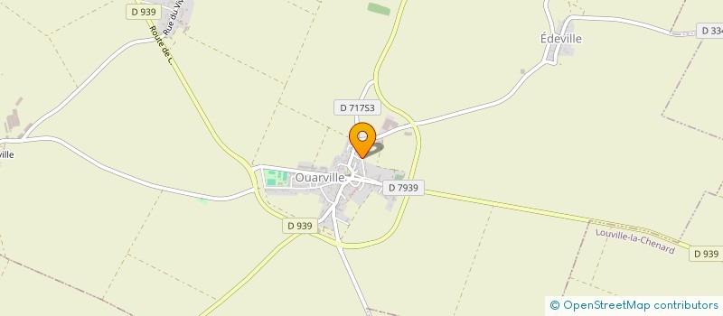 localisation de l'entreprise MONSIEUR EDDY GABILLAT à OUARVILLE