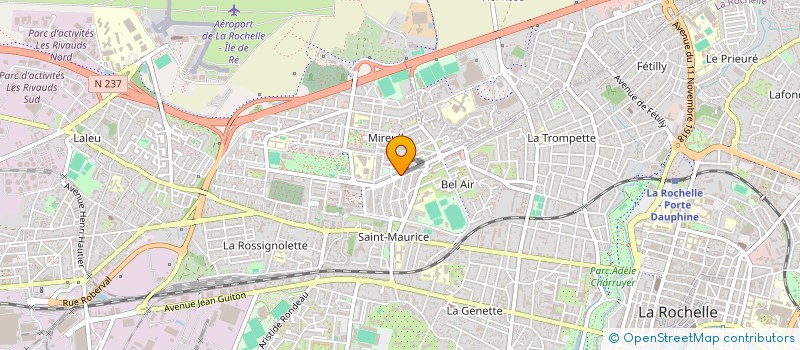 localisation de l'entreprise MONSIEUR EDDY GAITEE  LA ROCHELLE