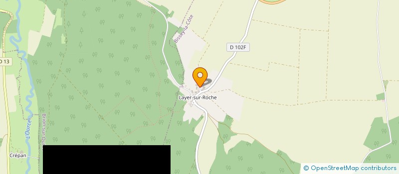 localisation de l'entreprise MONSIEUR EDDY GAUTHRIN  BISSEY-LA-COTE