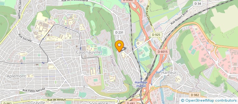 localisation de l'entreprise MONSIEUR EDDY GIBEAUX  HARFLEUR