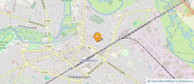 localisation de l'entreprise MONSIEUR EDDY GINGAND à CHATEAUROUX