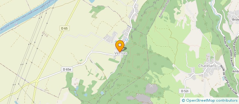 localisation de l'entreprise MONSIEUR EDDY GOUTILLE  VERNAS