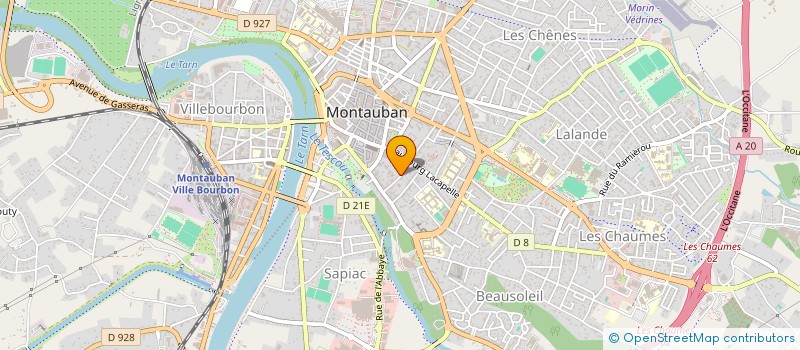 localisation de l'entreprise MONSIEUR EDDY GOVINDIN  MONTAUBAN