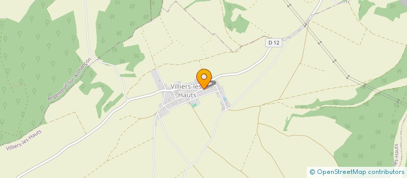 localisation de l'entreprise MONSIEUR EDDY GROISON  VILLIERS-LES-HAUTS