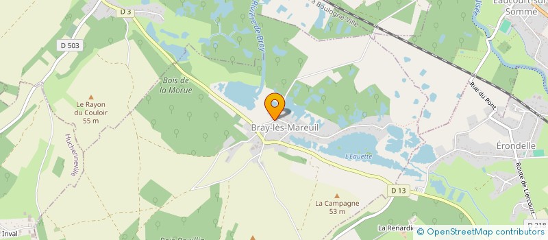 localisation de l'entreprise MONSIEUR EDDY GUILLOUT  BRAY-LES-MAREUIL