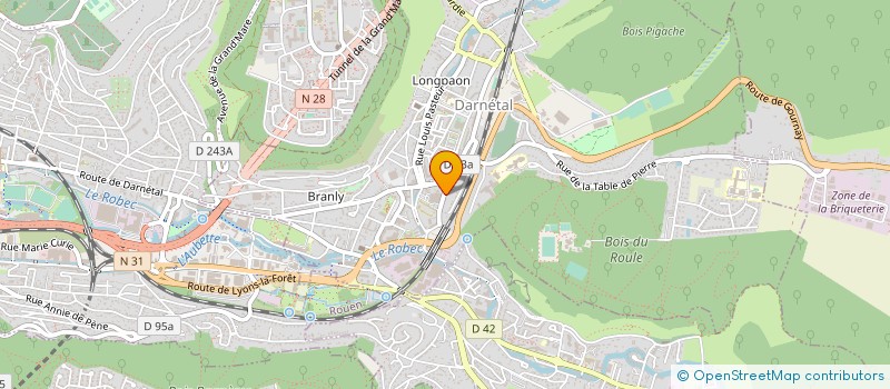 localisation de l'entreprise MONSIEUR EDDY HELOUIN  DARNETAL