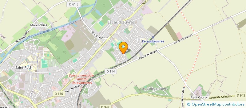 localisation de l'entreprise MONSIEUR EDDY HERLEM  ESCAUDUVRES