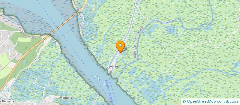 localisation de l'entreprise MONSIEUR EDDY HERMANNS  MARENNES-HIERS-BROUAGE