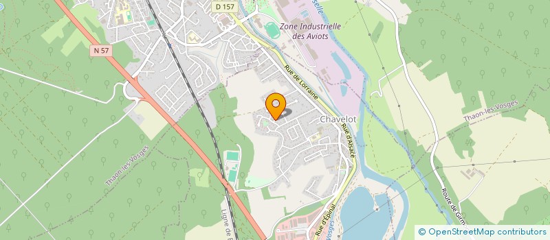 localisation de l'entreprise MONSIEUR EDDY HORODYSKI  CHAVELOT