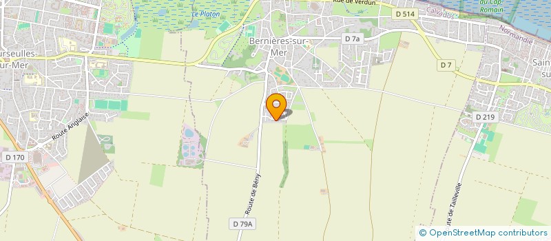 localisation de l'entreprise MONSIEUR EDDY JAMINION  BERNIERES-SUR-MER