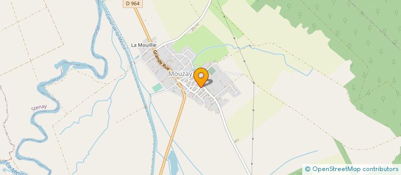 localisation de l'entreprise MONSIEUR EDDY JOUART à MOUZAY