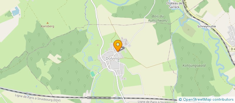 localisation de l'entreprise MONSIEUR EDDY KOCH  DOLVING