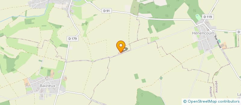 localisation de l'entreprise MONSIEUR EDDY KOSC  WARLOY-BAILLON