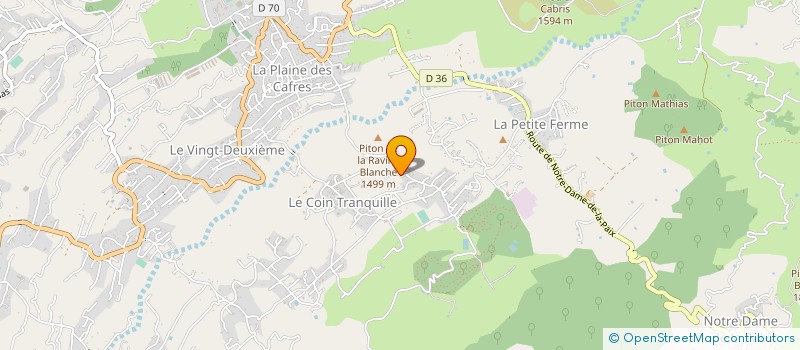 localisation de l'entreprise MONSIEUR EDDY LAYEMARD  LE TAMPON