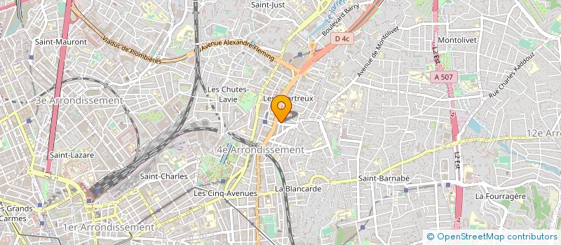 localisation de l'entreprise MONSIEUR EDDY LE QUEAU à MARSEILLE
