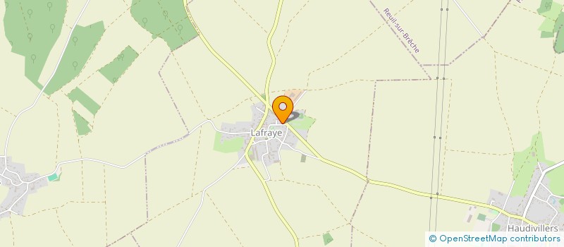 localisation de l'entreprise MONSIEUR EDDY LEGER  LAFRAYE