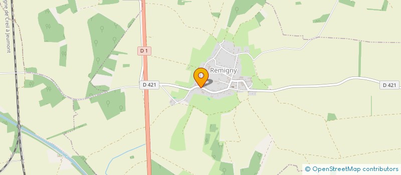 localisation de l'entreprise MONSIEUR EDDY LONCLE à REMIGNY