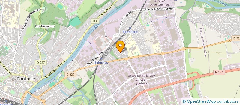 localisation de l'entreprise MONSIEUR EDDY LOUVES à SAINT-OUEN-L'AUMONE