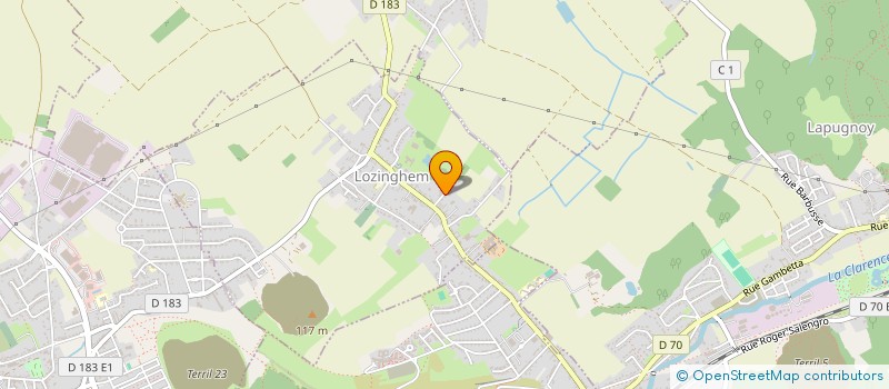 localisation de l'entreprise MONSIEUR EDDY MANCHEZ  LOZINGHEM