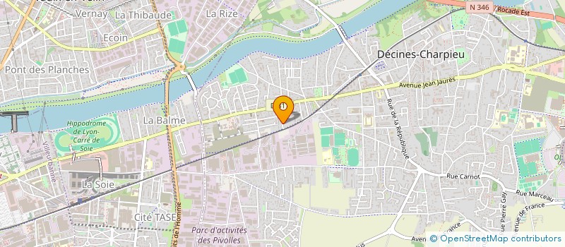 localisation de l'entreprise MONSIEUR EDDY MANDRAN  DECINES-CHARPIEU