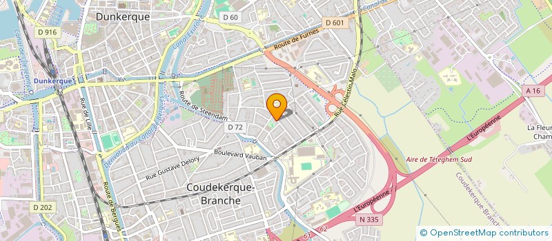 localisation de l'entreprise MONSIEUR EDDY MANIEZ à COUDEKERQUE-BRANCHE