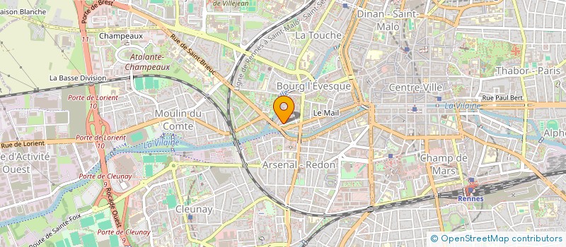 localisation de l'entreprise MONSIEUR EDDY MANIJEAN  RENNES