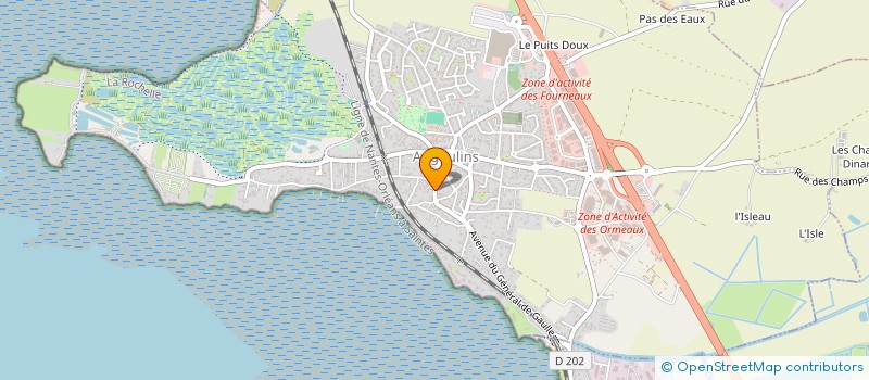 localisation de l'entreprise MONSIEUR EDDY MANON  ANGOULINS