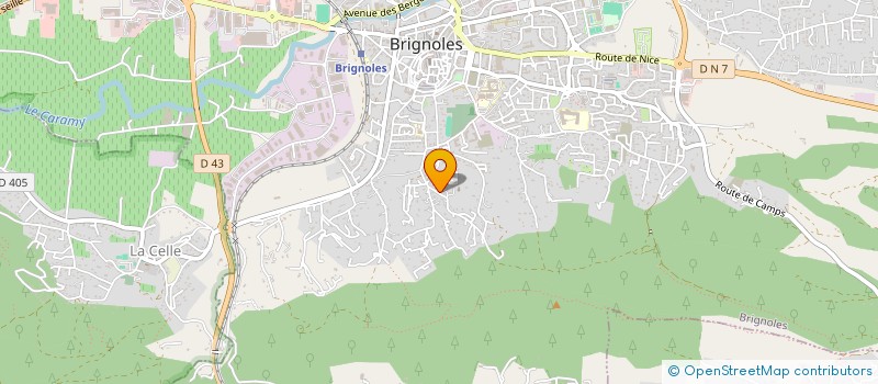localisation de l'entreprise MONSIEUR EDDY MARCHANDIN à BRIGNOLES