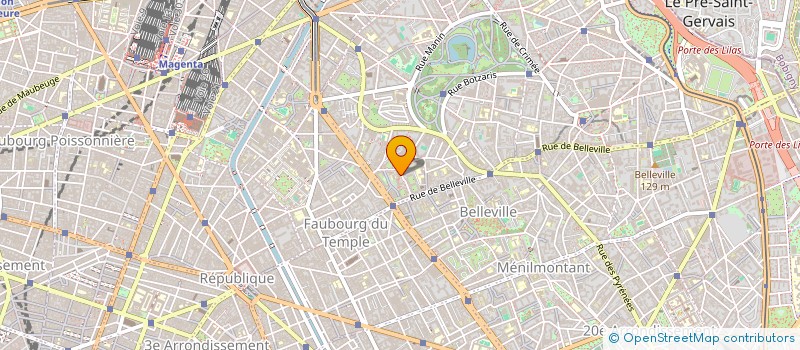 localisation de l'entreprise MONSIEUR EDDY MARIE-SAINTE  PARIS