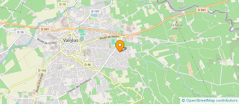 localisation de l'entreprise MONSIEUR EDDY MAUDUIT à VALREAS