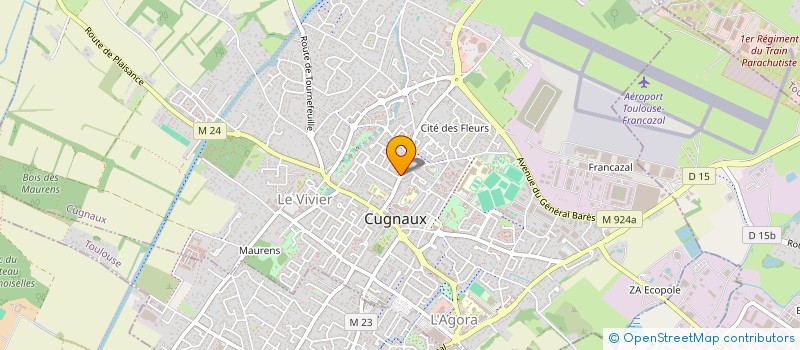 localisation de l'entreprise MONSIEUR EDDY MERLIN  MONTDURAUSSE