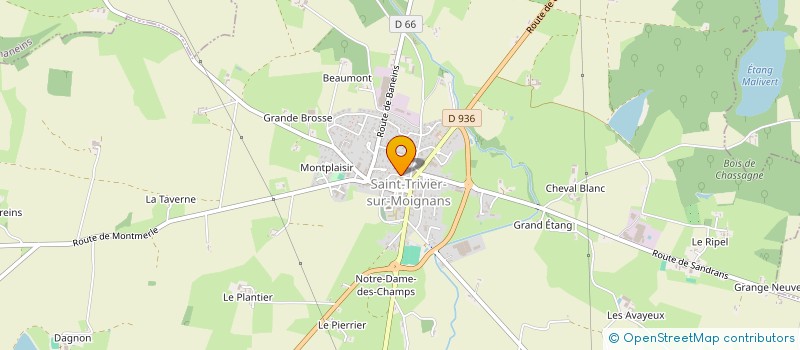 localisation de l'entreprise MONSIEUR EDDY MICHELON à SAINT-TRIVIER-SUR-MOIGNANS