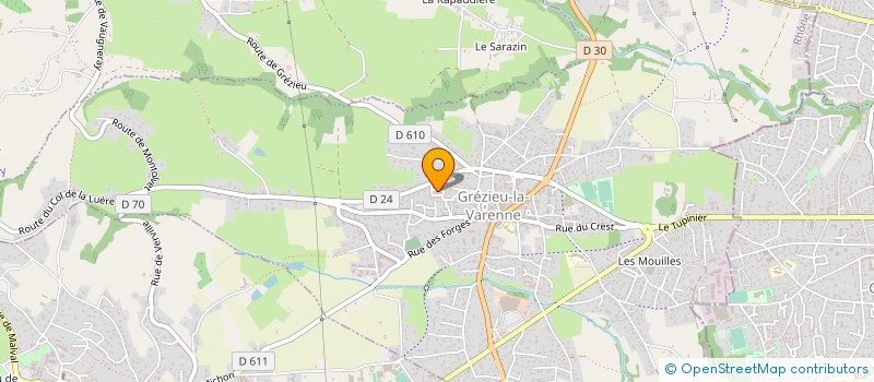 localisation de l'entreprise MONSIEUR EDDY MOKHLES  GREZIEU-LA-VARENNE