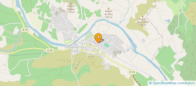 localisation de l'entreprise MONSIEUR EDDY MOREAU à CESSENON-SUR-ORB