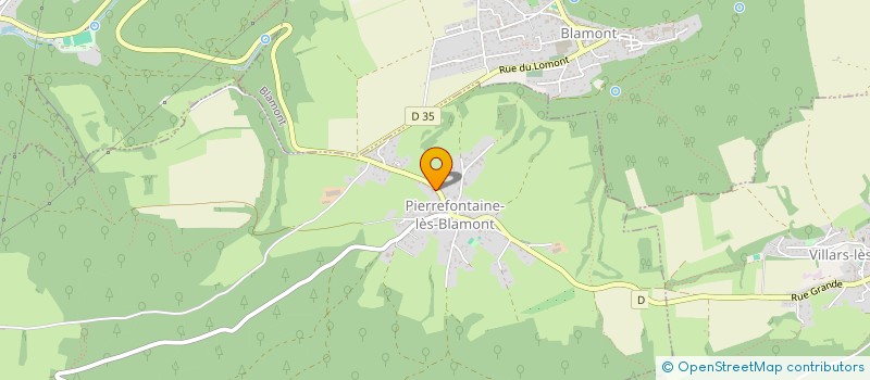 localisation de l'entreprise MONSIEUR EDDY MOREL  PIERREFONTAINE-LES-BLAMONT
