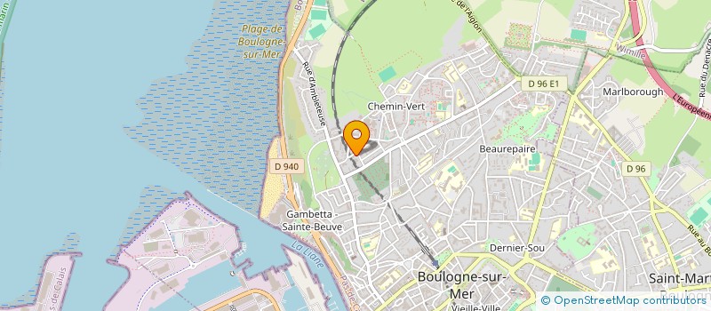 localisation de l'entreprise MONSIEUR EDDY MOURMAND à BOULOGNE-SUR-MER
