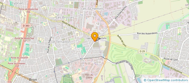 localisation de l'entreprise MONSIEUR EDDY NEDJAH  BRON