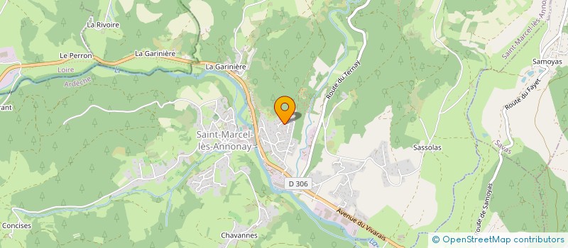 localisation de l'entreprise MONSIEUR EDDY NESME à SAINT-MARCEL-LES-ANNONAY