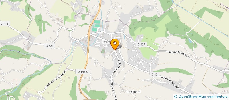 localisation de l'entreprise MONSIEUR EDDY PARADIS  CORBELIN