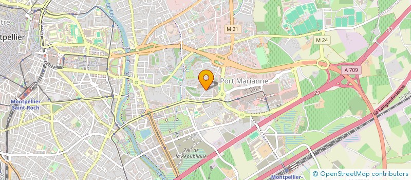 localisation de l'entreprise MONSIEUR EDDY PARISOT  MONTPELLIER