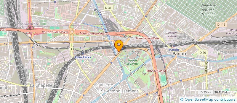 localisation de l'entreprise MONSIEUR EDDY PATRICE BARBIN  PARIS