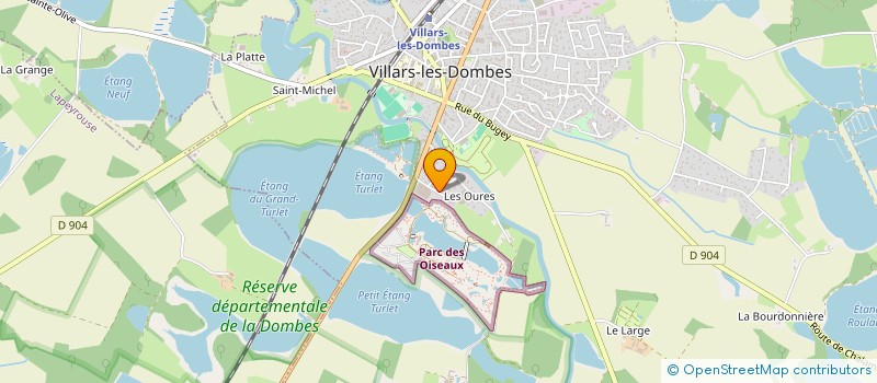 localisation de l'entreprise MONSIEUR EDDY PAYET  VILLARS-LES-DOMBES