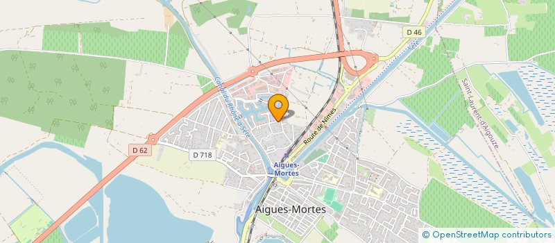 localisation de l'entreprise MONSIEUR EDDY PELTIER  AIGUES-MORTES