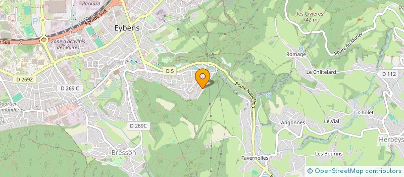 localisation de l'entreprise MONSIEUR EDDY PHENGPHACHANH à EYBENS