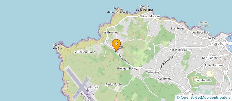 localisation de l'entreprise MONSIEUR EDDY PLESSIS à L'ILE-D'YEU