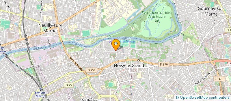 localisation de l'entreprise MONSIEUR EDDY POKORSKI  NOISY-LE-GRAND