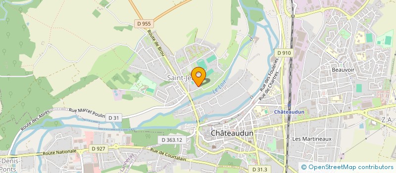 localisation de l'entreprise MONSIEUR EDDY POLSTER à CHATEAUDUN