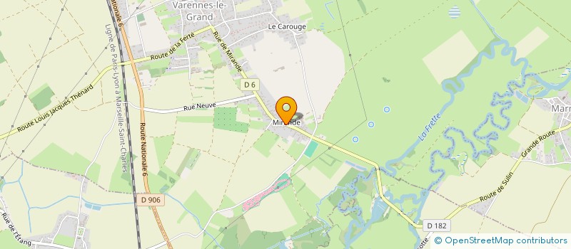 localisation de l'entreprise MONSIEUR EDDY PORTELLA  VARENNES-LE-GRAND