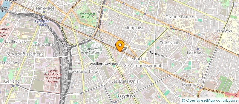 localisation de l'entreprise MONSIEUR EDDY RAHMANI  LYON